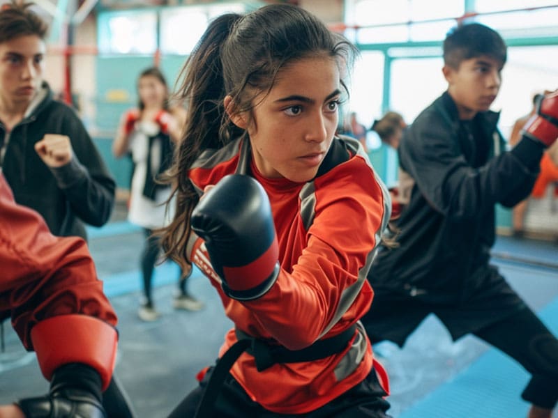 Teen Muay Thai Classes Near Me in Timmins | Total Martial Arts Center